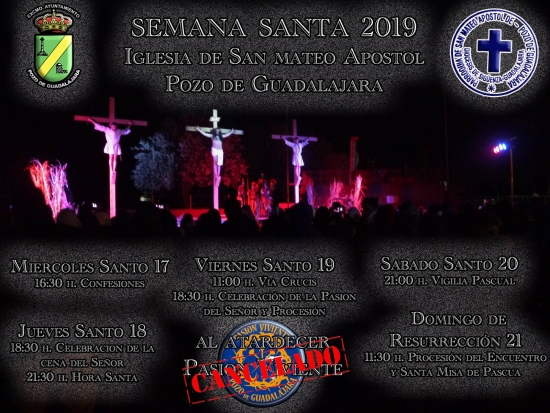 Semana Santa en Pozo de Guadalajara 2019 Pozo de Guadalajara